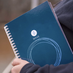 Cuaderno Inteligente Rocketbook Wave - Tamaño Estándar - Focus Technology