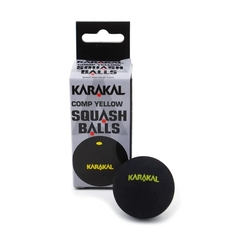 KARAKAL SQUASH BALLS YELLOW X2 UNIDADES - comprar online