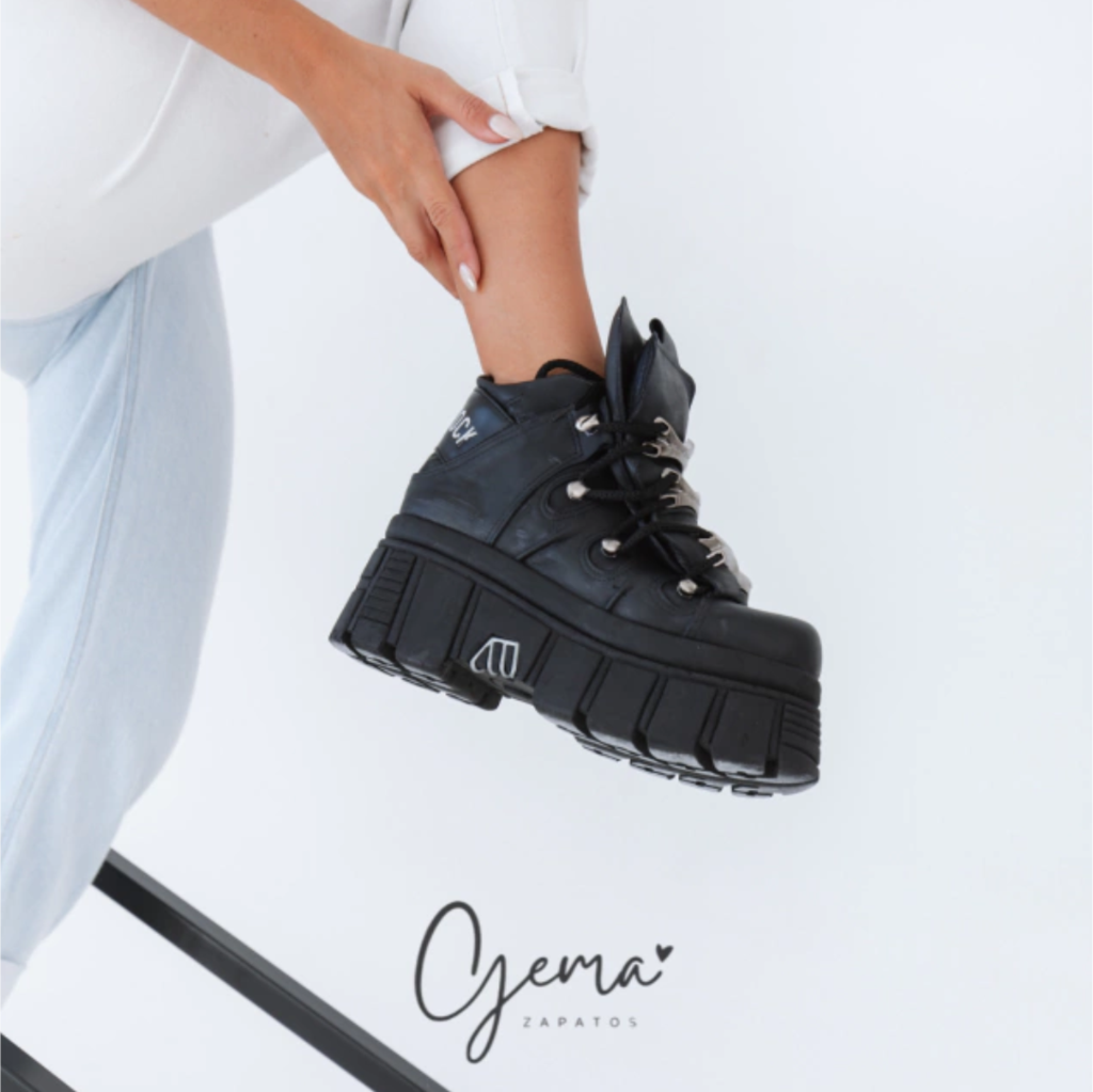 Borcegos rockeros top
