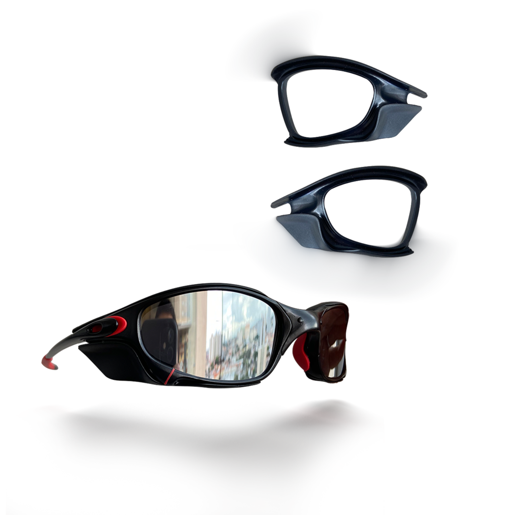 Oakley Juliet X-Metal Ducati + Side blinders