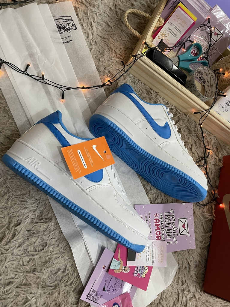 Nike Air Force 1'07 Azul Celeste - Duda Store