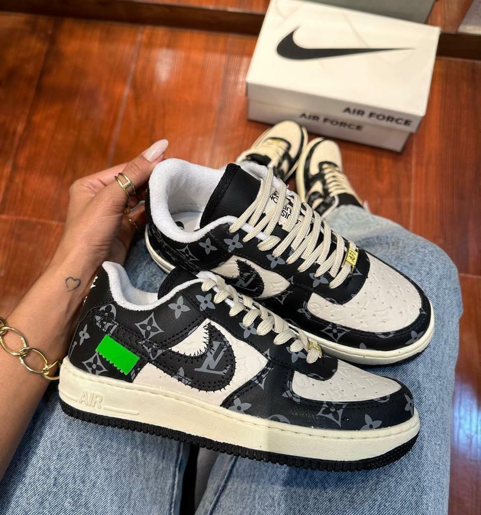 Nike Air Force 1 Louis Vuitton Preto Duda Store