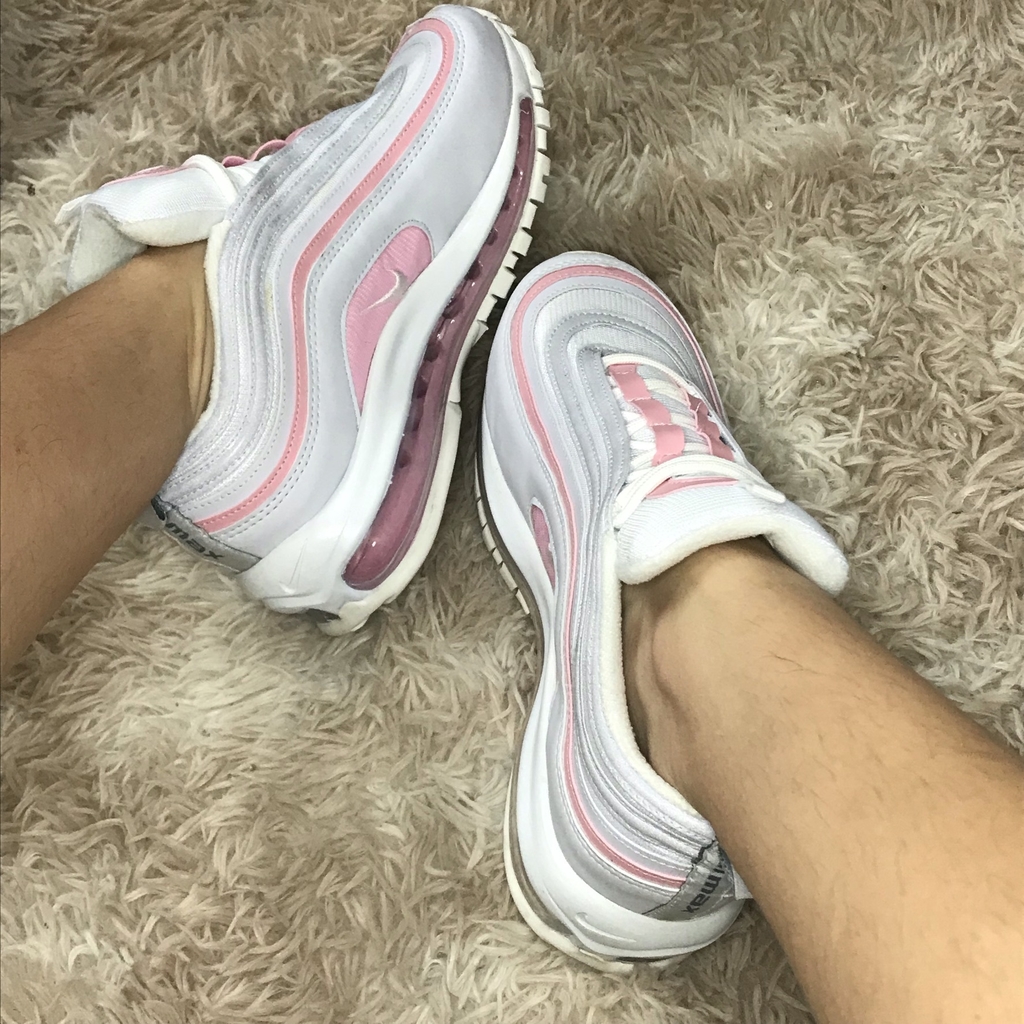 Nike Air Max 97 Rosa e Branco - Comprar em Duda Store