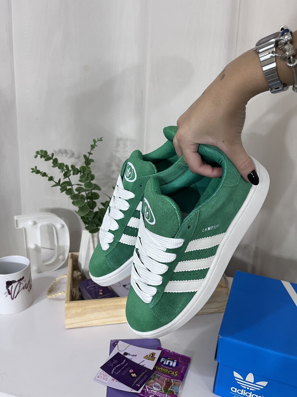 Adidas campus verdes new arrivals