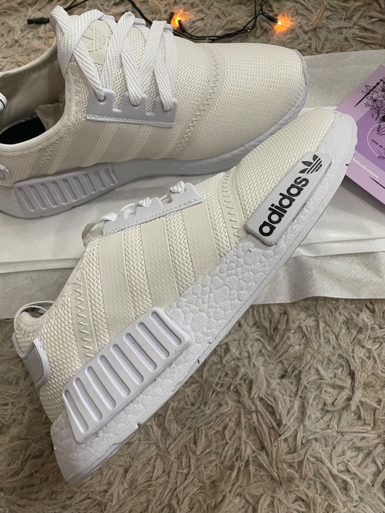 Adidas nmd cheap runner branco