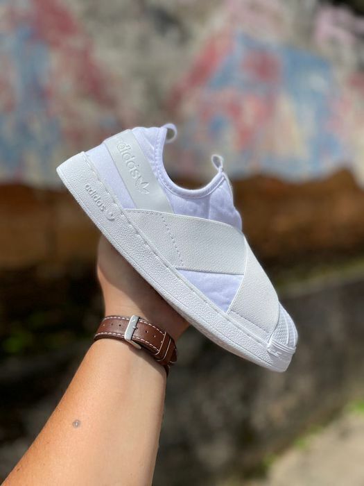 Adidas Slip On Branco Comprar em Duda Store