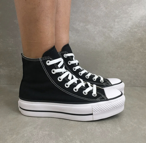 All Star Branco Cano Médio - Comprar em Duda Store