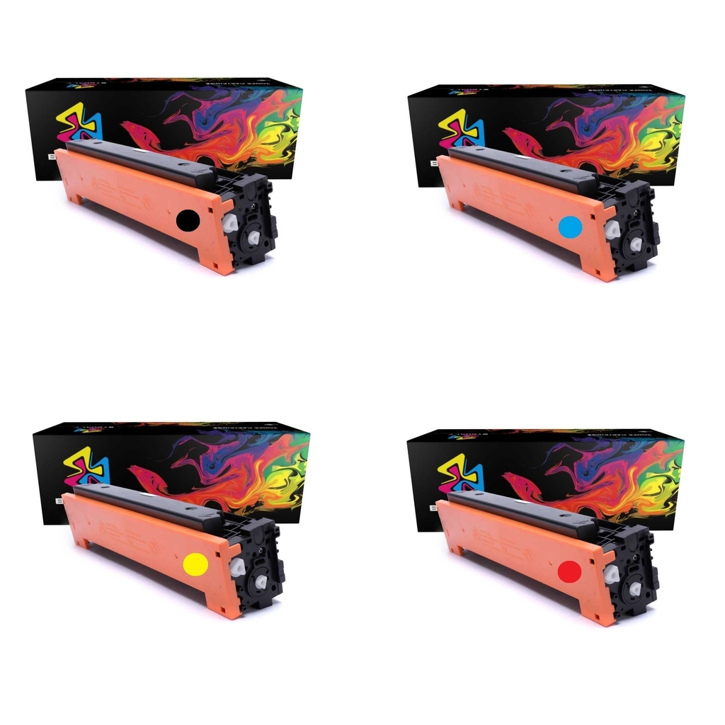 4x Cartuchos de Toner p/ HP Color LaserJet Pro M452DW | M452 DW | M 452DW