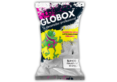 Globos Latex Blanco Perlado 12" x 50 Globox Profesional