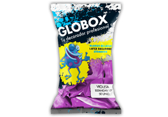Globos Latex Violeta Standard 12" x 50 Globox Profesional