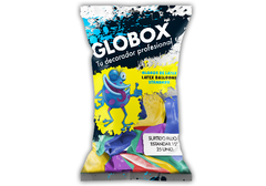 Globos Latex Fluo Surtido standard 15"x 25 Globox Profesional