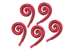Globos Espirales Rojo 16" x 5 unidades
