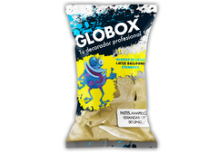 Globos Latex Amarillo Pastel 12" x 50 Globox Profesional