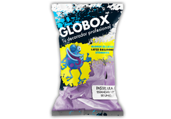 Globos Latex Lila Pastel 12" x 50 Globox Profesional