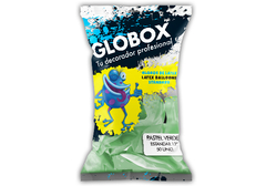 Globos Latex Verde Pastel 12" x 50 Globox Profesional