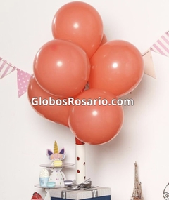 Globo Látex Coral 12" Gemar Italy