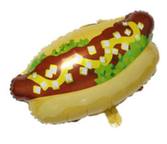 Globo metalizado Hot Dog