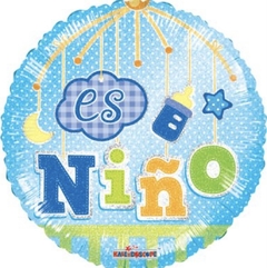 Globo "Es Niño" Kaleidoscope 18"