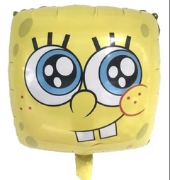 Globo metalizado Bob esponja 18" - GlobosRosario.com