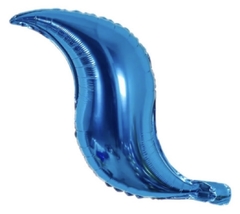 Globo metalizado curve o coleta 60 cm - comprar online