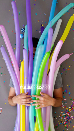 Globos largos x 10 unidades - comprar online