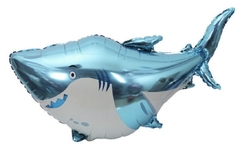 Globo metalizado tiburón 30 cm