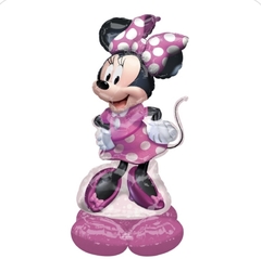 Globo metalizado Gigante Minnie Mouse Rosa 121 cm alto Anagram - comprar online
