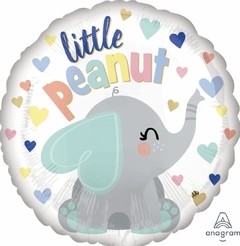 Globo redondo elefante "little peanut" 18" Anagram