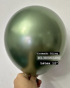 Cromados VERDE Oliva 10” x10 unidades