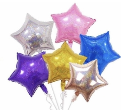 Globo Estrella glitter 10"