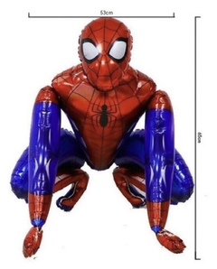 Globo metalizado cuerpo entero Spiderman 3D