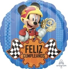 Globo metalizado Mickey Mouse feliz cumpleaños 18"'Anagram