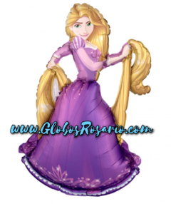 Globo metalizado Princesa Rapunzel 66cm Disney Princess