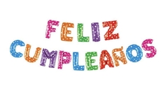 Globo Frase Feliz Cumpleaños