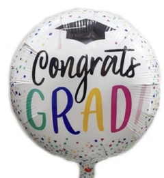 Globo metalizado graduación 18" - comprar online