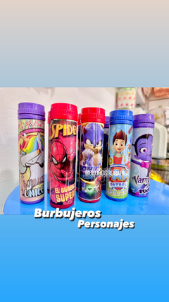 Burbujero personajes x unidad