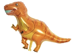 Globo metalizado Dinosaurio T-Rex 100 cm ancho H24
