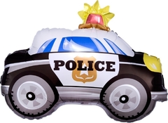 Globo metalizado auto de Policia 60cm