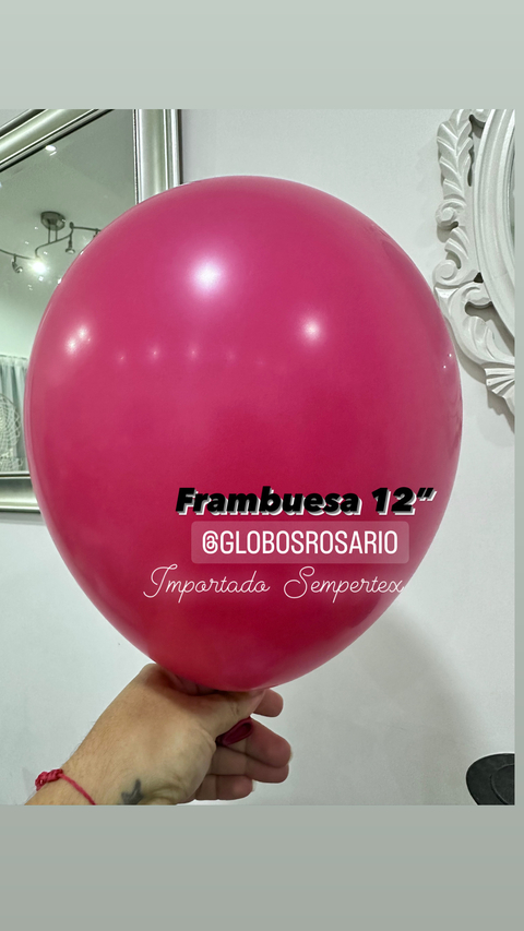 Globos Olego N7 Rosado(Pastel) Bolsa X100