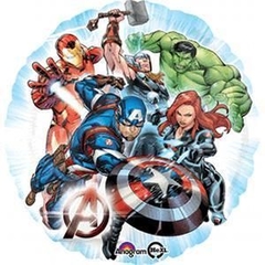 Globo redondo metalizado Avengers 18" Anagram 45cm