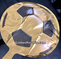 Globo Pelota Dorada 18" kaleidoscope