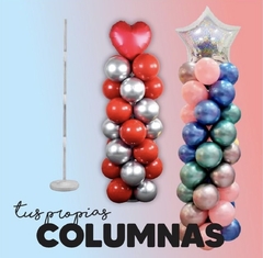 Columna con base para globos 120 cm - comprar online