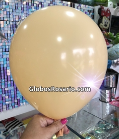 Globo látex BLUSH o piel 12" x 10 unidades