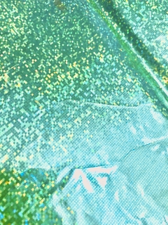 Globo Estrella holografica verde lima 22" kaleidoscope - comprar online