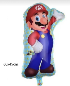 Globo metalizado Mario Bros 60cm