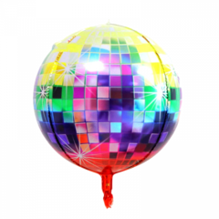 Globo 4D orbz Bola Boliche Espejada d 22"