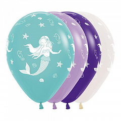 Globo Latex sirena 12" Sempertex