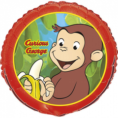 Globo redondo Mono Curious george 18"