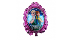 Globo metalizado Elsa y Ana Frozen 65cm - comprar online