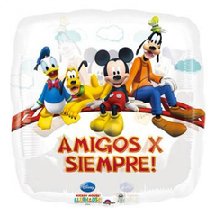 Globo Transparente 18" Mickey amigos Anagram